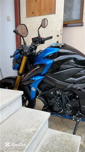 Cold engine GSX-S750 DB killer-off. #suzuki #motorcycle #gsxs750 #motobike #z900 #exhaust #kawasaki