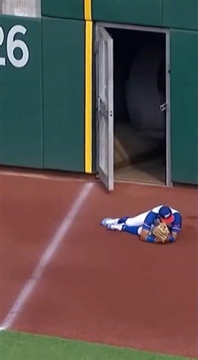 He Slams Into the Gate