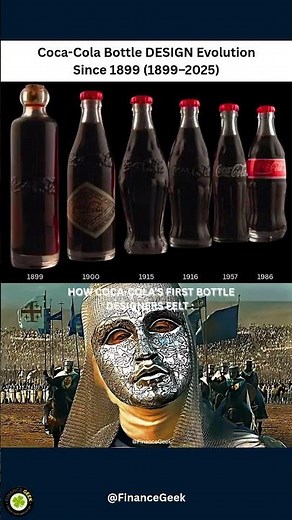Coca-Cola Bottle Evolution (1899–2025) | The Most Iconic Design in History #trending #viral