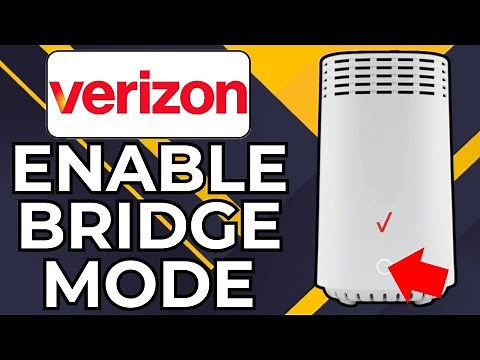 HOW TO PUT VERIZON ROUTER IN BRIDGE MODE (2026)