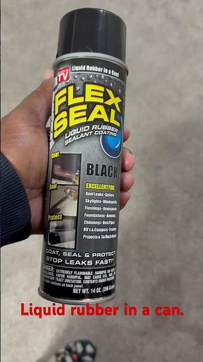 FLEX SEAL#liquid rubber in a can