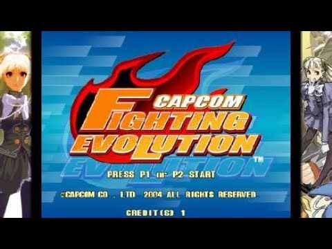 Capcom Fighting Evolution (2004) Arcade Playthrough (Ingrid/Sakura)