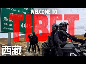 We Entered TIBET On Our Motorcycle — China’s Highest & Hardest-To-Reach Region - RTW S4 EP8