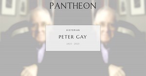 Peter Gay Biography | Pantheon