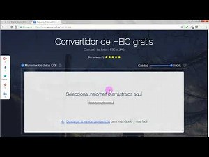 Convertir HEIC a JPG