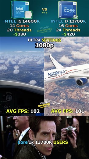 Core I5 14600K vs Core I7 13700K — Which One Is Actually Worth Your Money? #gaming #shorts