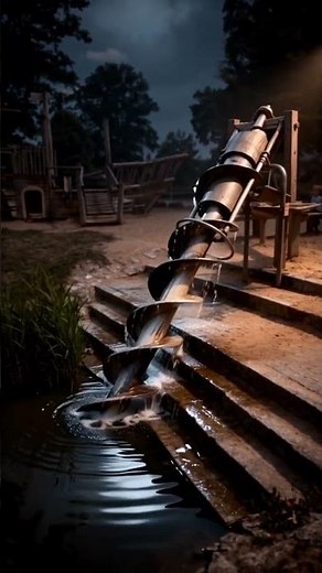 The Ancient Machine That Lifts Water Uphill