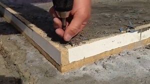 How to make a concrete counter top