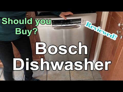BOSCH Dishwasher 300 series review