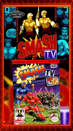 Smash TV NES Gameplay. #retrogaming #arcadegame