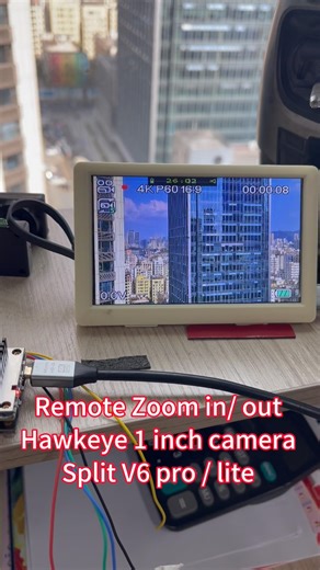 Remote cable for DIY 4K 60fps hdmi module Hawkeye V6 l #drone #diy #fpv #fixedwing #longrangefpv