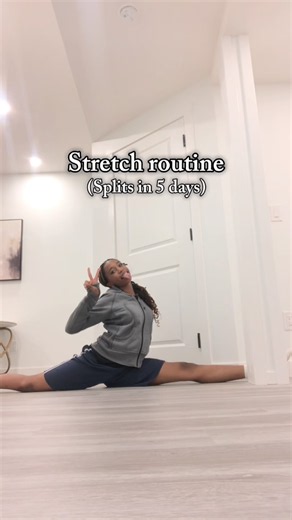 Get your splits in 5 DAYS with this stretch routine! #getyoursplits #acro #dance #dancer #dancerlife