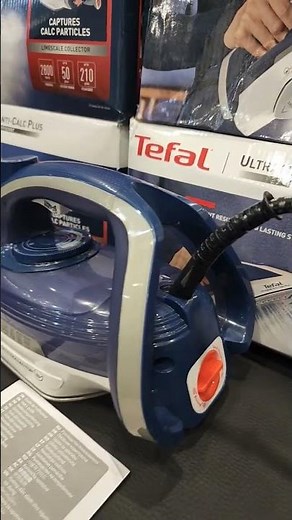 TEFAL ULTRAGLIDE PLUS STEAM IRON #tefal #iron #steamiron #ironing #phillips #viral #unboxing #home