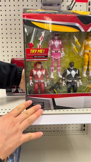 Do3D.com on Instagram: "😭 “Try me” isn’t a suggestion. It’s a command. #powerrangers #mmpr #toys #powerranger #toy"