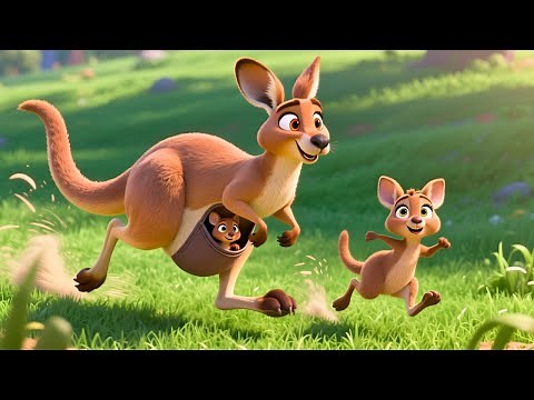 The Jumping Kangaroo Adventure | Epic Cartoon World