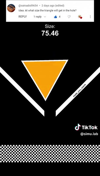 Exploring Physics Through Satisfying Triangle Patterns