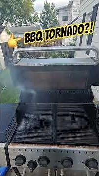 Full Clip: BBQ Tornado?! Perfect Smoke Vortex in My Grill (1:33)