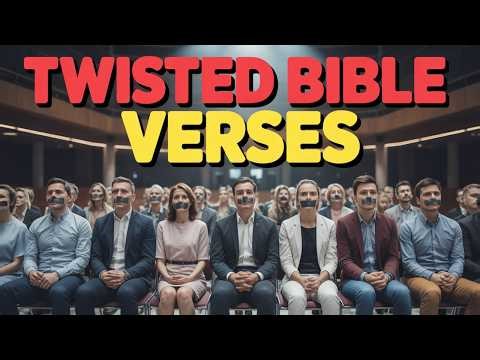 5 BIBLE VERSES Churches TWIST To Control Their Members!