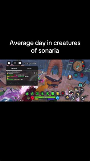 Average Day in Creatures of Sonaria
