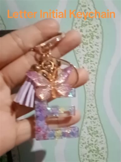 Alphabet Initial Letter Keychain #keychain #initialskeychain #alphabetkeychain