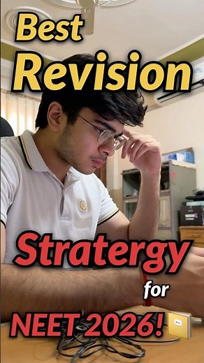 Topper’s revision tips for NEET 2026!?🤫📒 #neet #neet2026 #mbbs #revision #motivation #trending