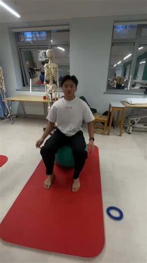 Luca on Instagram: "5 trunk control exercises that actually challenge your core (not just your abs) Most people think “core work” = crunches. But your trunk is designed for 360° stability, not just flexion. Here’s what we’re using in class: 1. Cowboy Bouncing Seated bouncing on a therapy ball. Looks simple, feels chaotic. Your deep stabilizers are working overtime to keep you upright against the reactive forces. → Why: Spinal decompression + postural control + proprioception 2. Hula Hula (Pelvic