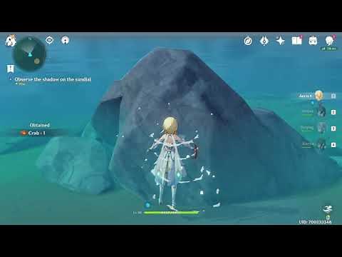 How to "Observe the shadow on the sundial" in Time and the Wind Quest - Genshin Impact
