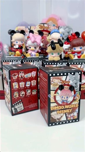 Ep 11: Unboxing Pop Mart x Dimoo World Disney Series Set #disney #popmart #mickeymouse #blindbox