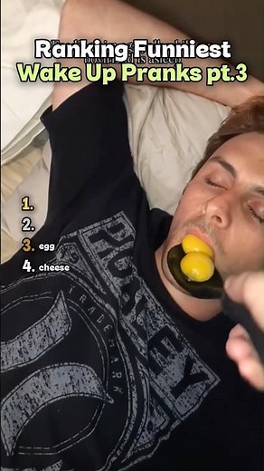Ranking Funniest Wake Up Pranks pt.3