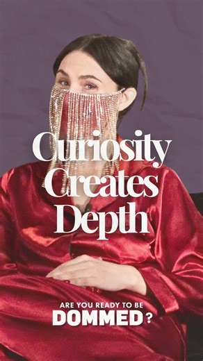 DOMMED on Instagram: "What happens when curiosity guides you deeper? Every question opens a new layer. Every unknown becomes an invitation. It is the same curiosity that drives discovery in classrooms, studios, and boardrooms, and it also shapes the way we explore each other. @mistressgemmali @theseraphyna #DOMMED #DOMMEDpodcast #areyoureadytobeDOMMED"