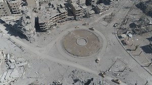 Raqqa drone video shows ISIS execution square