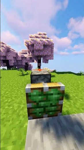 Minecraft Automatic Door Tutorial 🔥 Easy Redstone Build (No Mods) #minecraft #minecraftshorts