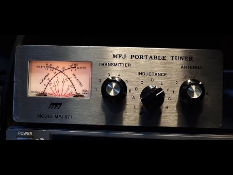 MFJ - 971 Portable HF Antenna Tuner