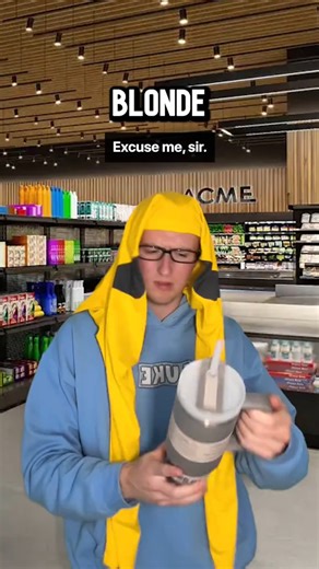 Blonde buys a thermos | Luke Davidson Extra