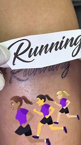 running #running #runningtattoo #tattoo #tattooed #tattoodo #tattooart #tattoo2me #tattooideas #tattooartist | andrey art tattoo