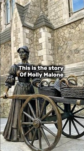 The story behind the Famous Statue of Molly Malone #History #art