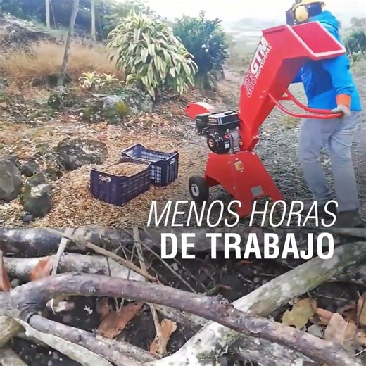 GTM GTS 600G - Chipeadora de ramas y cultivos, chipeado rápido #tips #tutorial #consejo #gruporumbo