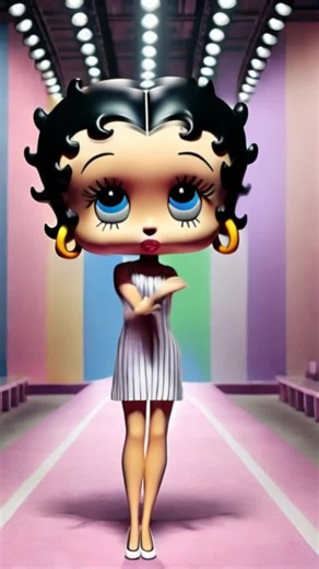 Betty Boop AI dancing having so much fun. #fun #much #having#dancing #so