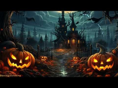 HALLOWEEN -1 hour live wallpaper screensaver