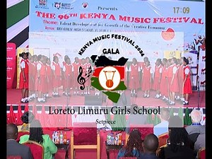 Loreto Limuru Girls School KMF 2024 Secindary Girls Setpiece