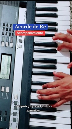 Acorde re #acorde #Re #piano #acompañamiento #hagamosviralaJesus #piano #viral #JulioElias #tendencia | Piano melodico desde cero /cursos