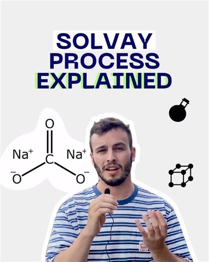 Solvay Process explained #science #chemistry #physics #explained