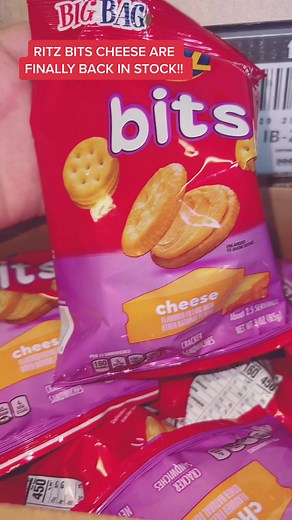 Ritz bits cheese from the USA are back on the shelves! Selling fast though so be quick! #sweetsandsour #ritz #bits #cheese #crackers #american #usa
