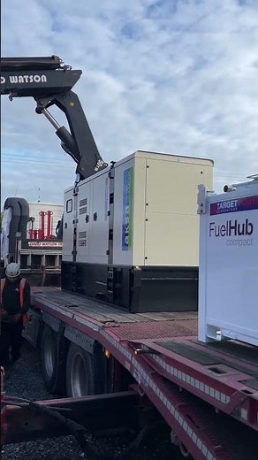 150kVA Generator with 1000L Fuel Tank Delivered and Installed | Hiab Delivery by Target Power