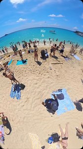 1.7K views · 591 reactions | ✈️ Me and 20,000 cruisers plane spotting at Maho Beach!  It’s the ultimate bucket list experience—feeling the jet blast, watching massive planes land just overhead, and sharing the thrill with thousands of excited visitors! ️ Who else has braved the runway winds at Maho Beach? Drop your best plane spotting pic below!  #MahoBeach #PlaneSpotting #SXM #CruiseDayMadness #IslandVibes | Magic of the Caribbean | Facebook