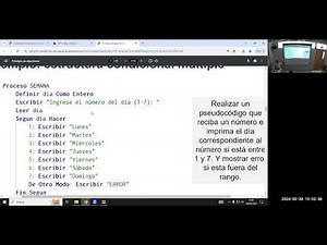 S10 Estructura condicional múltiple - Principios de Algoritmos UTP | Semana 10
