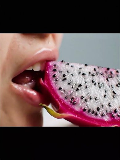Satisfying Dragon Fruit Close-Up | ASMR Macro Food Cinematography in 8 Seconds