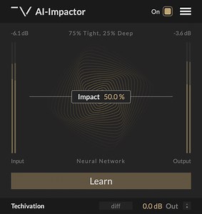 Techivation releases AI-Impactor - Smart Audio Enhancer (VST, AU & AAX)