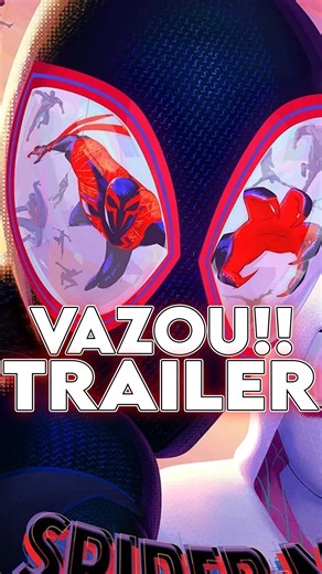 VAZARAM o TRAILER do ARANHAVERSO 3 #homemaranha #milesmorales #aranhaverso #spiderman #sony #shorts