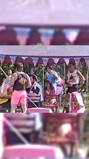 1.4K views · 101 reactions | July 4, 1991 - a full-blown 90s Fourth of July party. Madonna is blasting, volleyball going strong in the backyard, and everyone’s rocking peak early-90s outfits. An American flag cake and red-white-and-blue decorations are everywhere - pure family holiday energy frozen in time.  #LostFamilyTapes #1991 #FourthOfJuly | Lost Family Tapes | Facebook